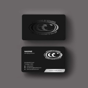 Business Card Design by INDIAN_Ashok for Ezard Cabinets | Design: #27678632