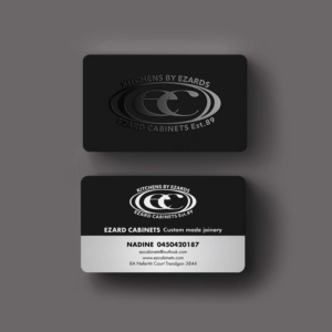 Business Card Design by INDIAN_Ashok for Ezard Cabinets | Design: #27678633