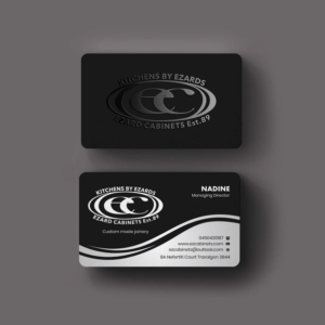 Business Card Design by INDIAN_Ashok for Ezard Cabinets | Design: #27678636
