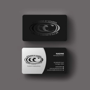 Business Card Design by INDIAN_Ashok for Ezard Cabinets | Design: #27678639