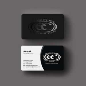 Business Card Design by INDIAN_Ashok for Ezard Cabinets | Design: #27678641