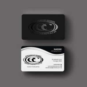 Business Card Design by INDIAN_Ashok for Ezard Cabinets | Design: #27678643
