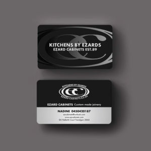 Business Card Design by INDIAN_Ashok for Ezard Cabinets | Design: #27678644