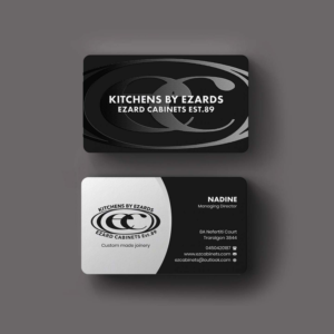 Business Card Design by INDIAN_Ashok for Ezard Cabinets | Design: #27678646