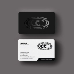 Business Card Design by INDIAN_Ashok for Ezard Cabinets | Design: #27678649