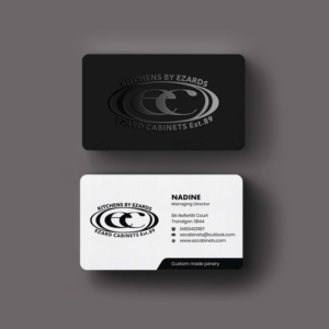 Business Card Design by INDIAN_Ashok for Ezard Cabinets | Design: #27678651