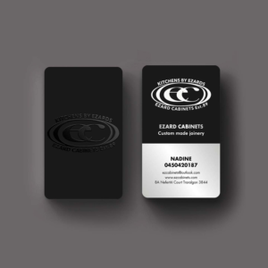 Business Card Design by INDIAN_Ashok for Ezard Cabinets | Design: #27678653