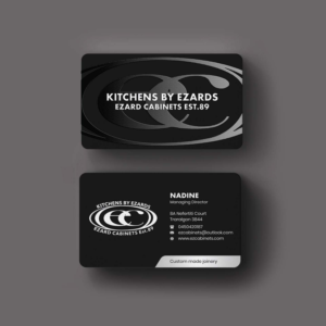 Business Card Design by INDIAN_Ashok for Ezard Cabinets | Design: #27678656