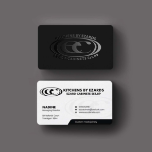 Business Card Design by INDIAN_Ashok for Ezard Cabinets | Design: #27678659