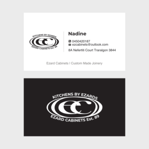 Business Card Design by adiazudin for Ezard Cabinets | Design: #27672381