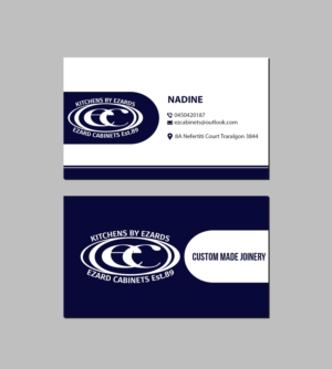 Business Card Design by Creations Box 2015 for Ezard Cabinets | Design: #27674150