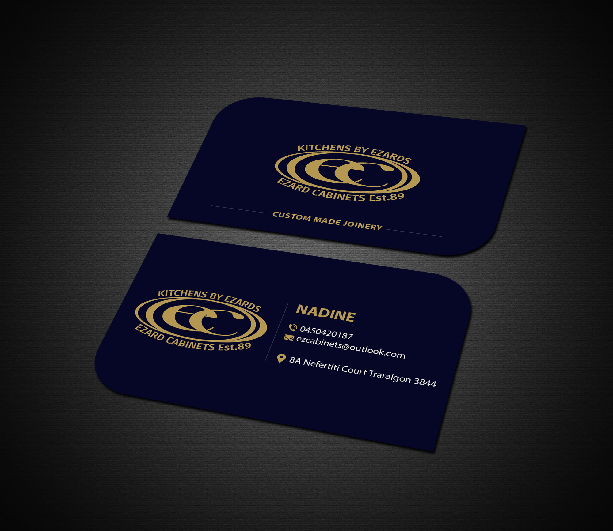 Design de Carte de Visite par Creations Box 2015 pour Ezard Cabinets | Design #27674810