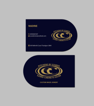 Design de Carte de Visite par Creations Box 2015 pour Ezard Cabinets | Design : #27674816