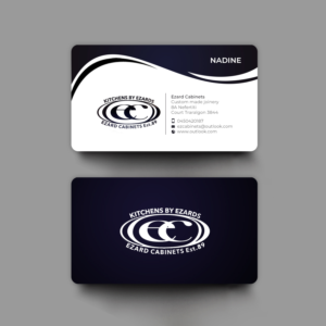 Business Card Design by chandrayaan.creative for Ezard Cabinets | Design: #27673131
