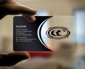 Business Card Design by chandrayaan.creative for Ezard Cabinets | Design: #27673132