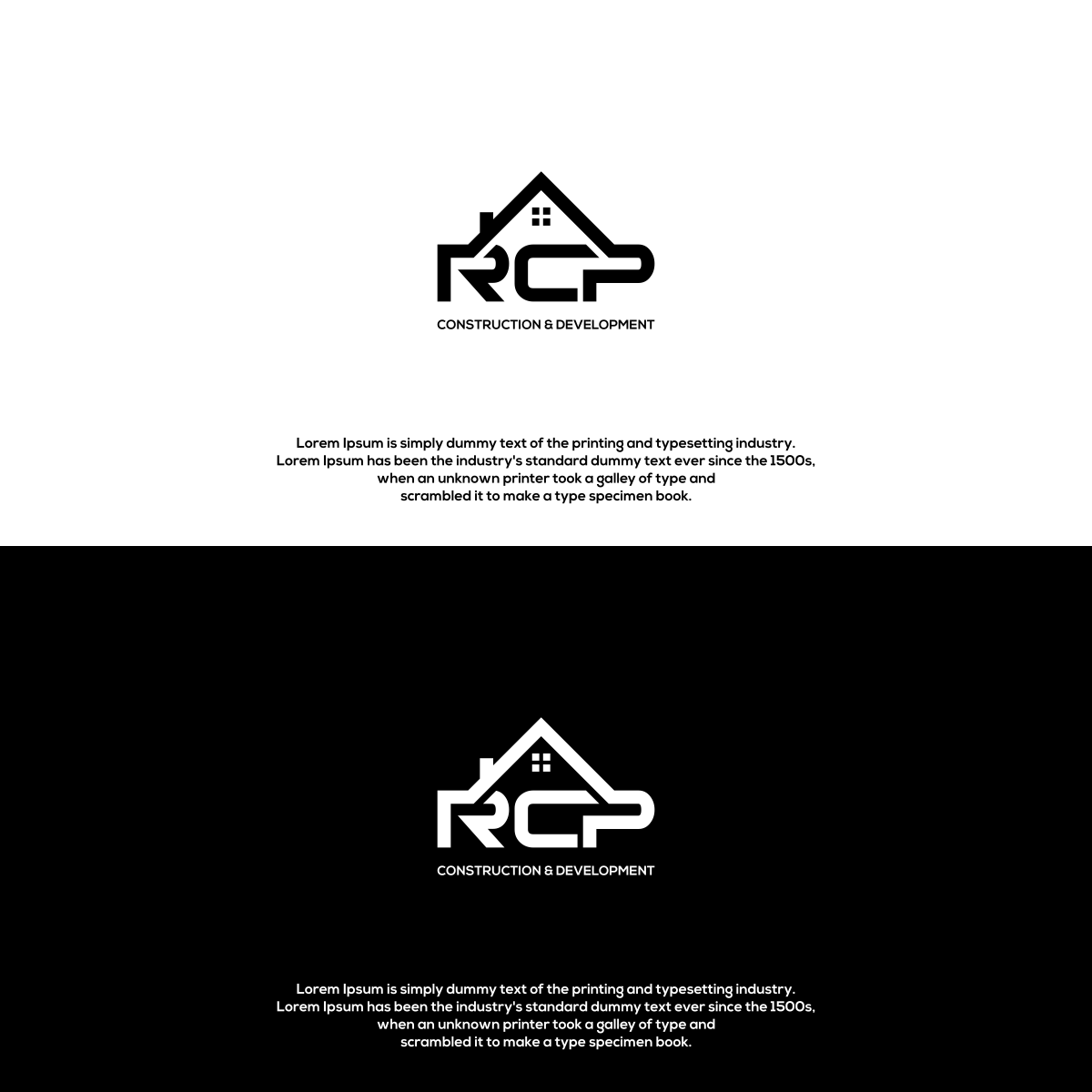 Logo-Design von driptip für RCP CONSTRUCTION & DEVELOPMENT LLC | Design #27672468