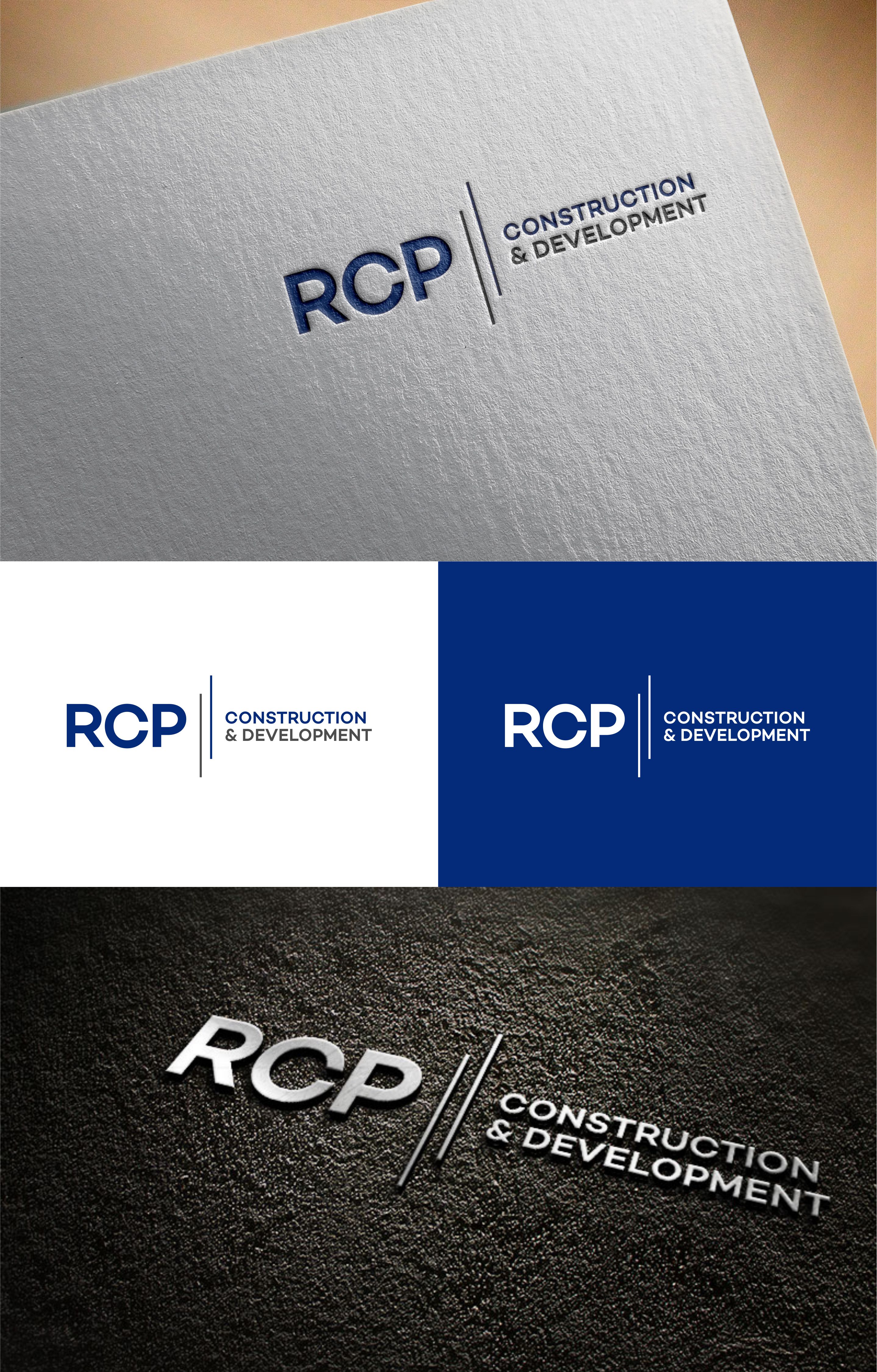 Logo-Design von V Solutions für RCP CONSTRUCTION & DEVELOPMENT LLC | Design: #27676215