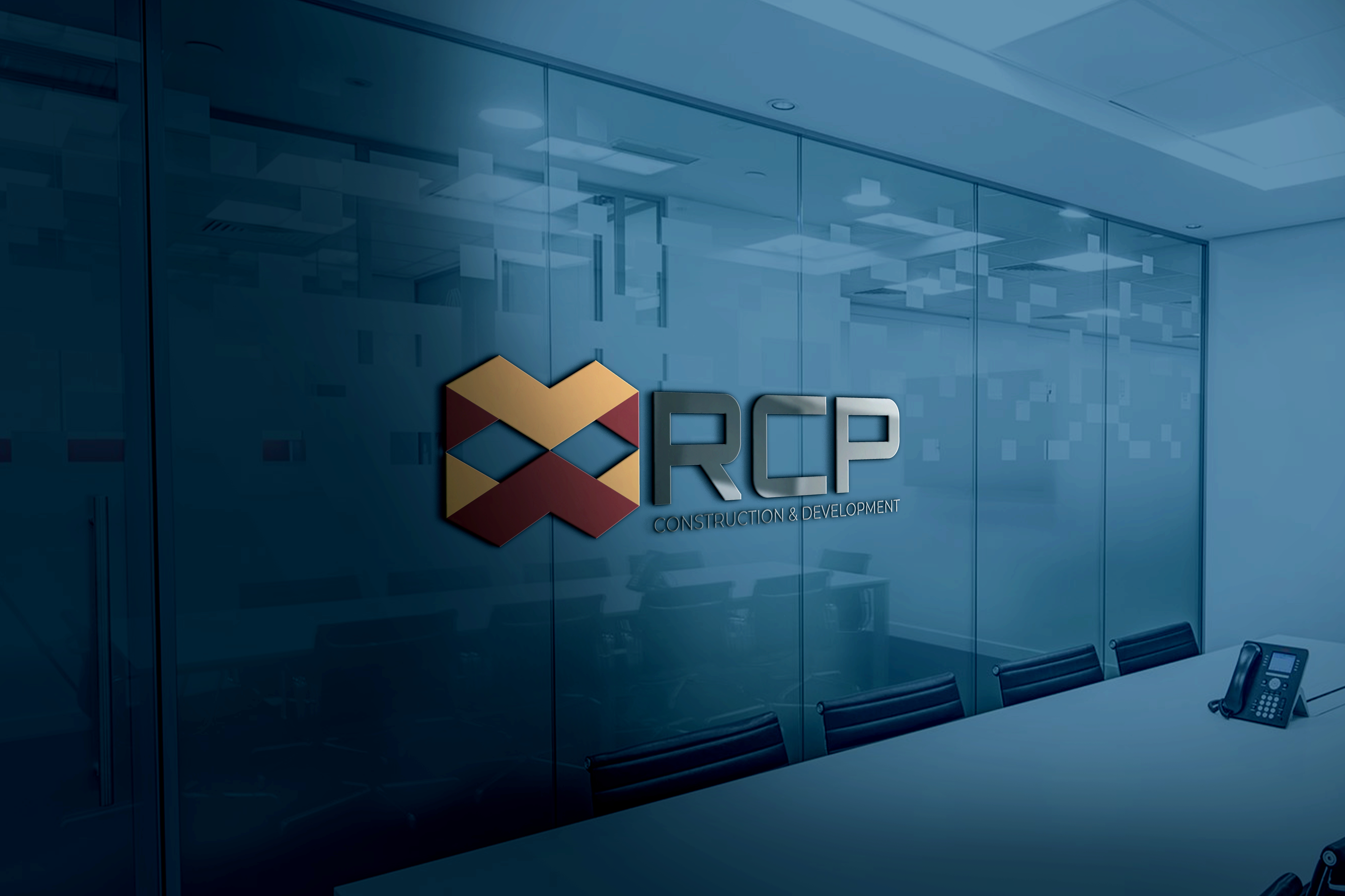 Logo Design by Dreamsucht for RCP CONSTRUCTION & DEVELOPMENT LLC | Design #27690953