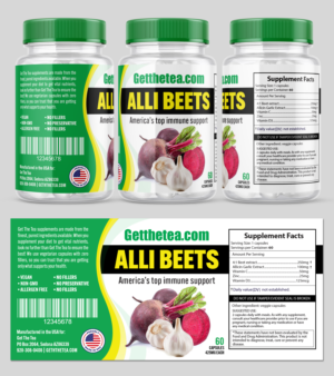 Label Design by SAI DESIGNS for Gabi Hunter Consulting Inc. | Design: #27681544