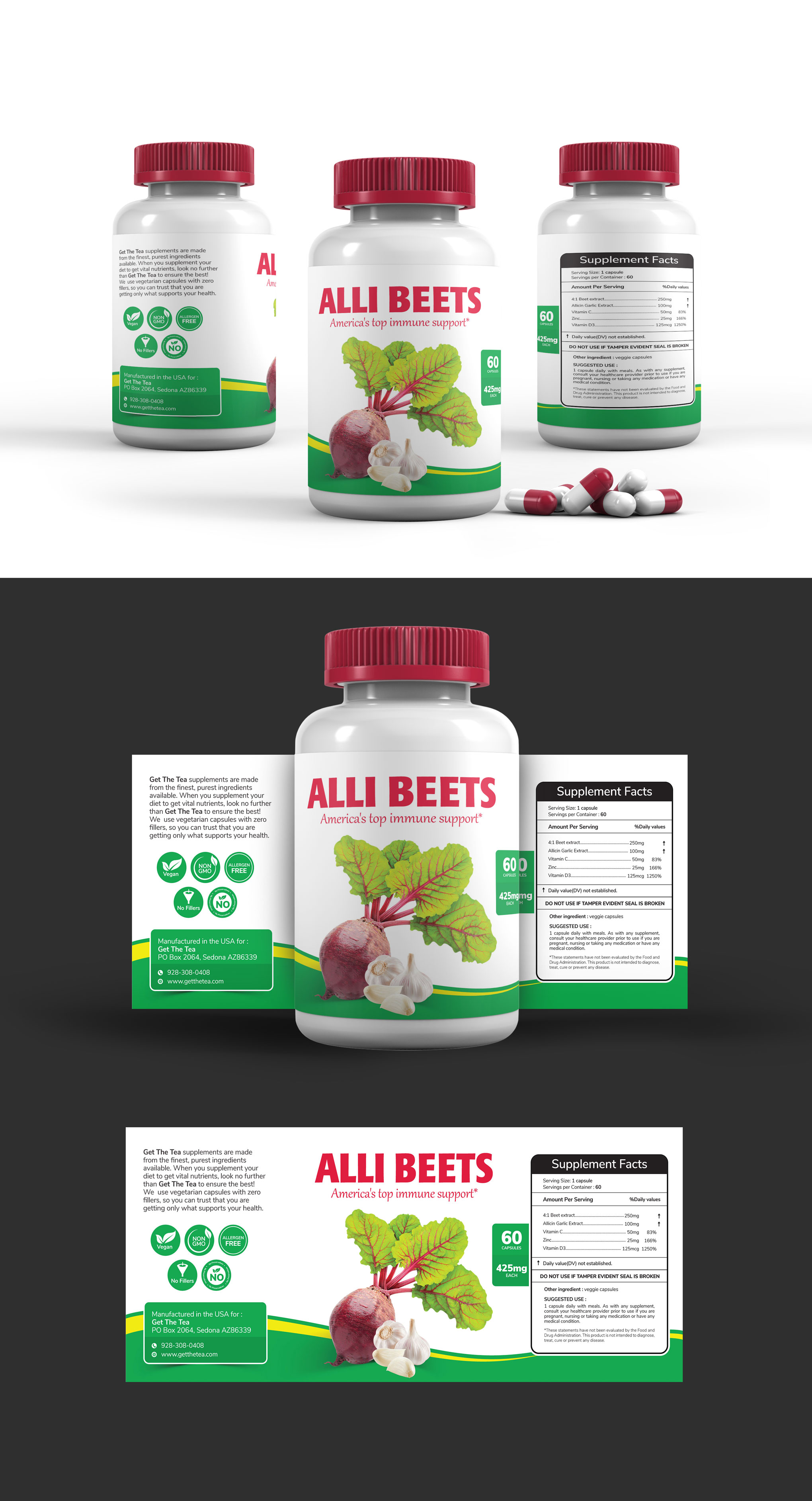 Label Design by vcreatived for Gabi Hunter Consulting Inc. | Design #27720100