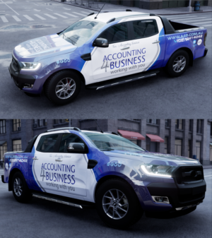 Car Wrap Design by VEDG for Accounting 4 Business | Design: #27714129
