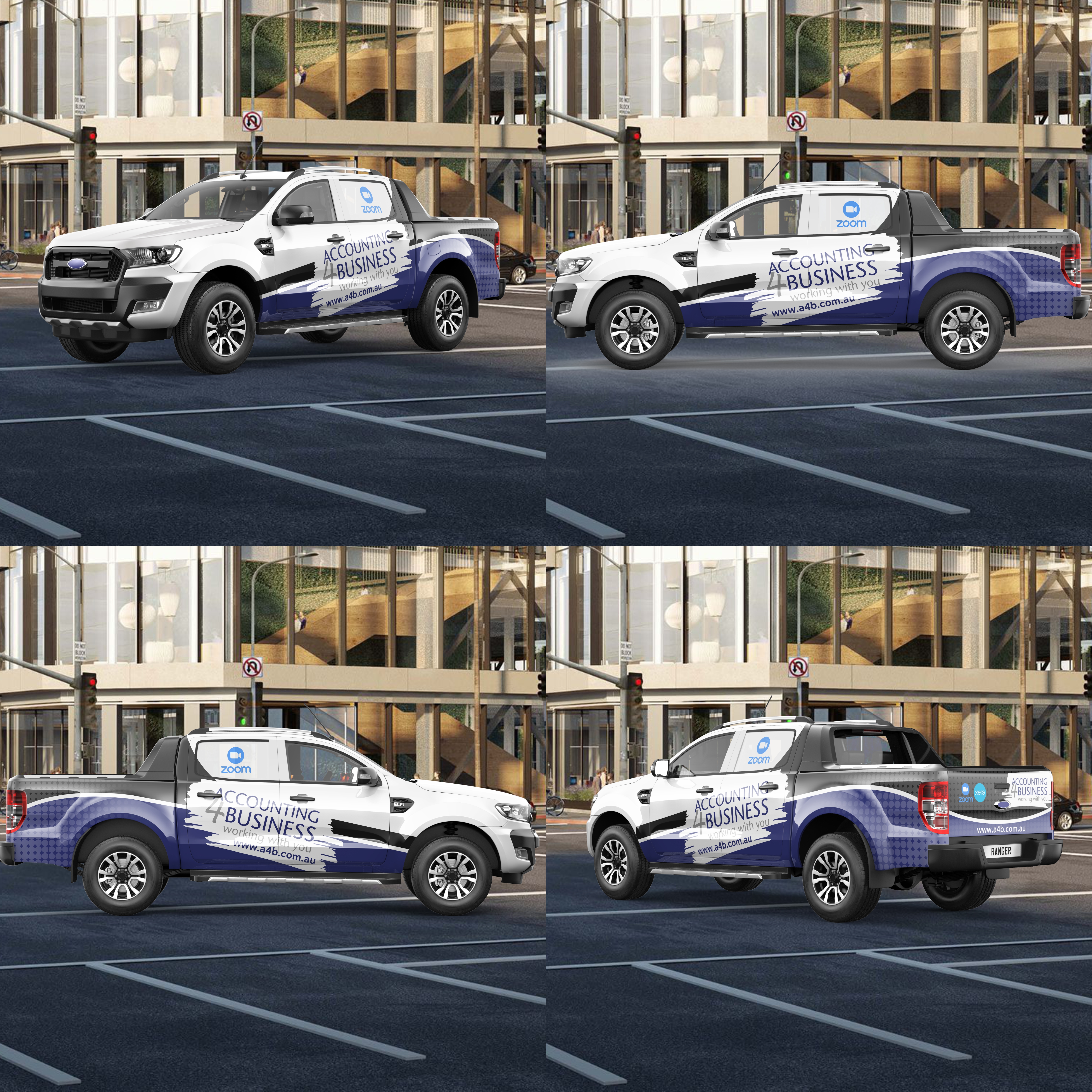 Design de Covering de Véhicule par Ken_Zie pour Accounting 4 Business | Design #27701411