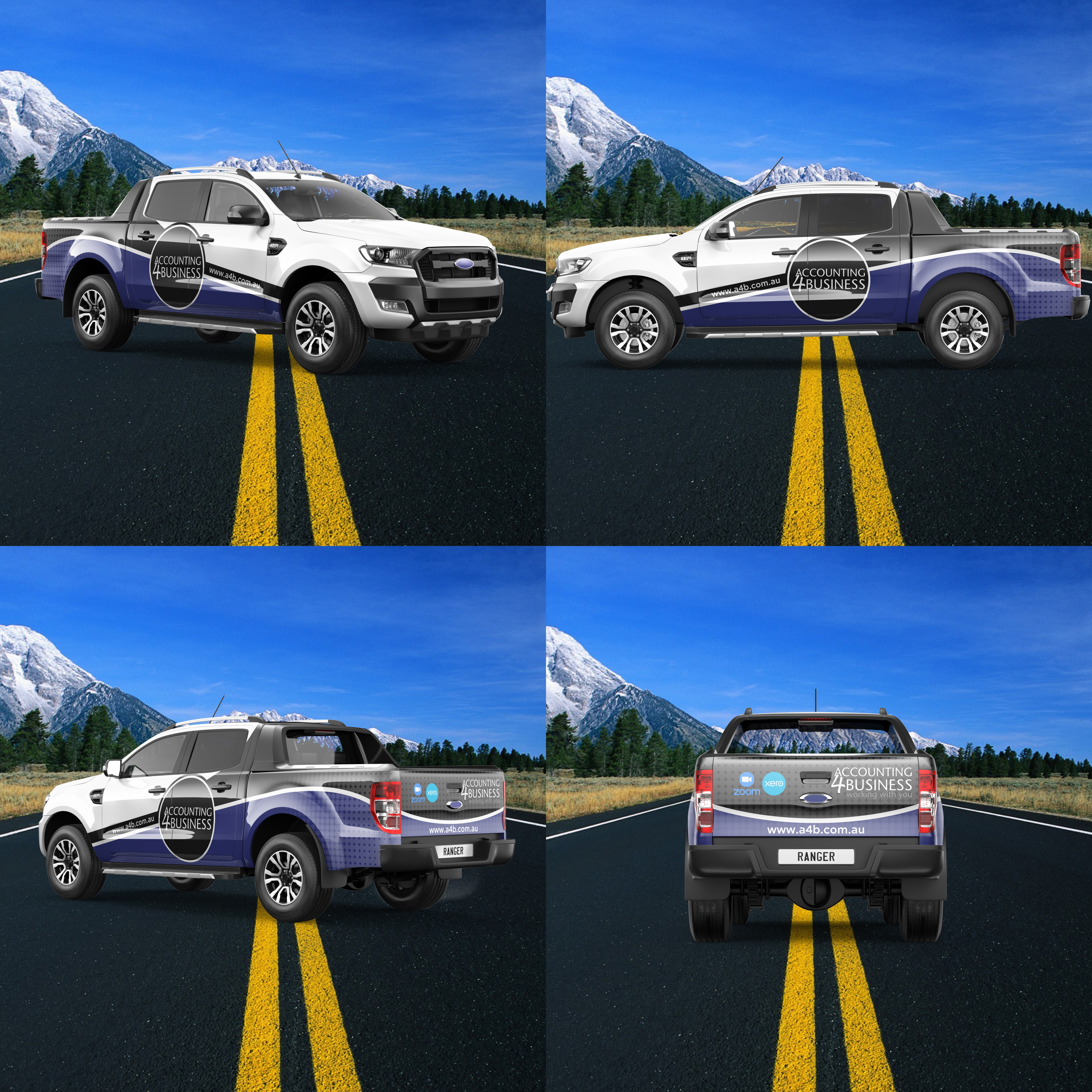 Car Wrap-Design von Ken_Zie für Accounting 4 Business | Design #27704217