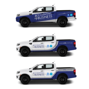 Car Wrap Design by Yoga Tri for Accounting 4 Business | Design: #27687797