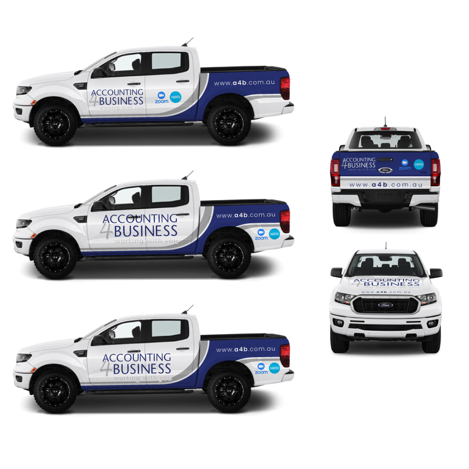 Design de Covering de Véhicule par Yoga Tri pour Accounting 4 Business | Design #27695974