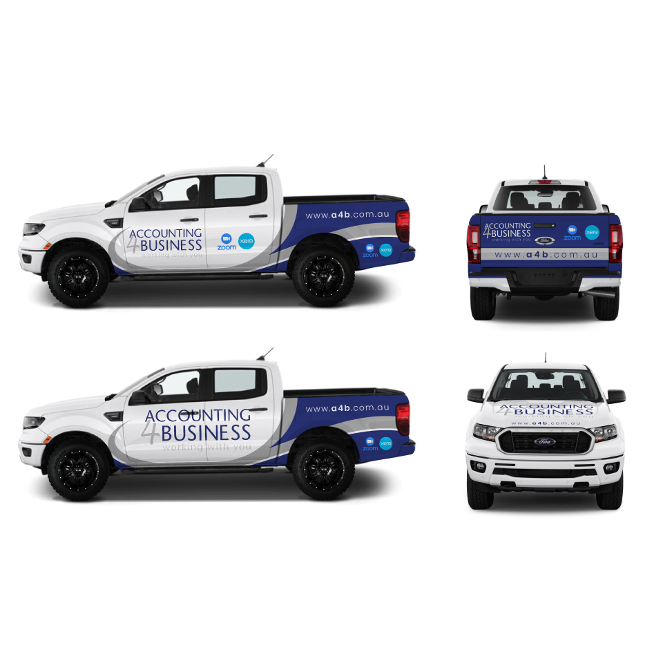 Car Wrap-Design von Yoga Tri für Accounting 4 Business | Design #27697595