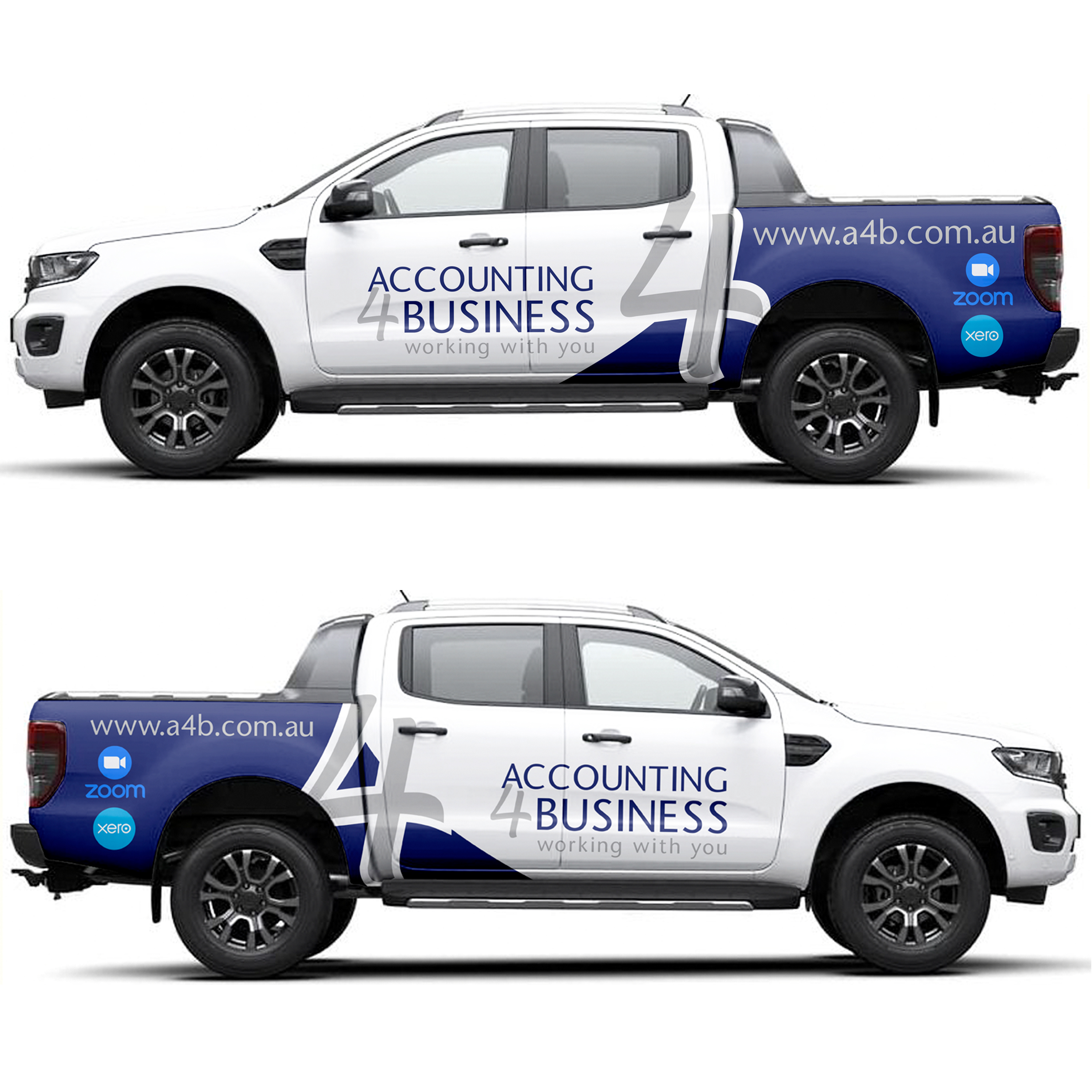 Design de Covering de Véhicule par MAKE ME THE WINNER pour Accounting 4 Business | Design #27689222