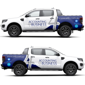 Car Wrap Design by MAKE ME THE WINNER for Accounting 4 Business | Design: #27689222