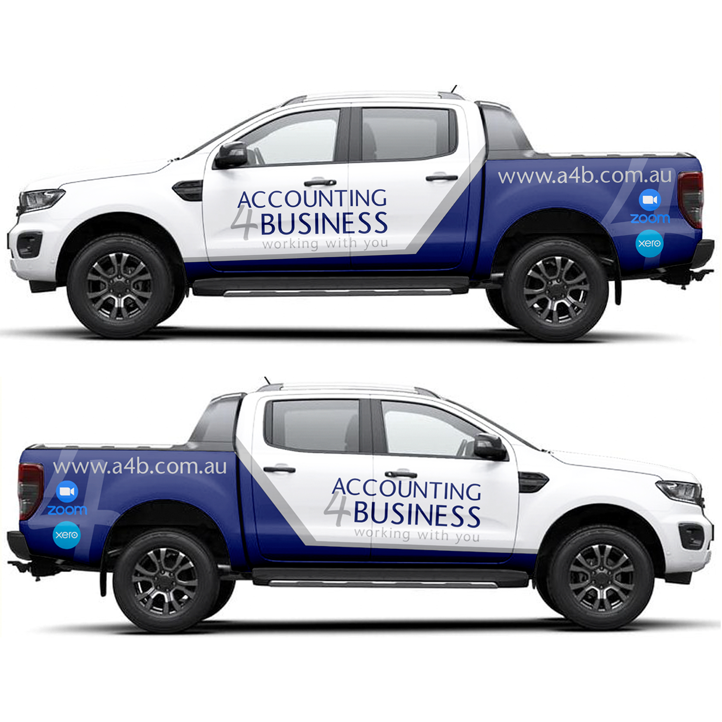 Car Wrap-Design von MAKE ME THE WINNER für Accounting 4 Business | Design #27689223