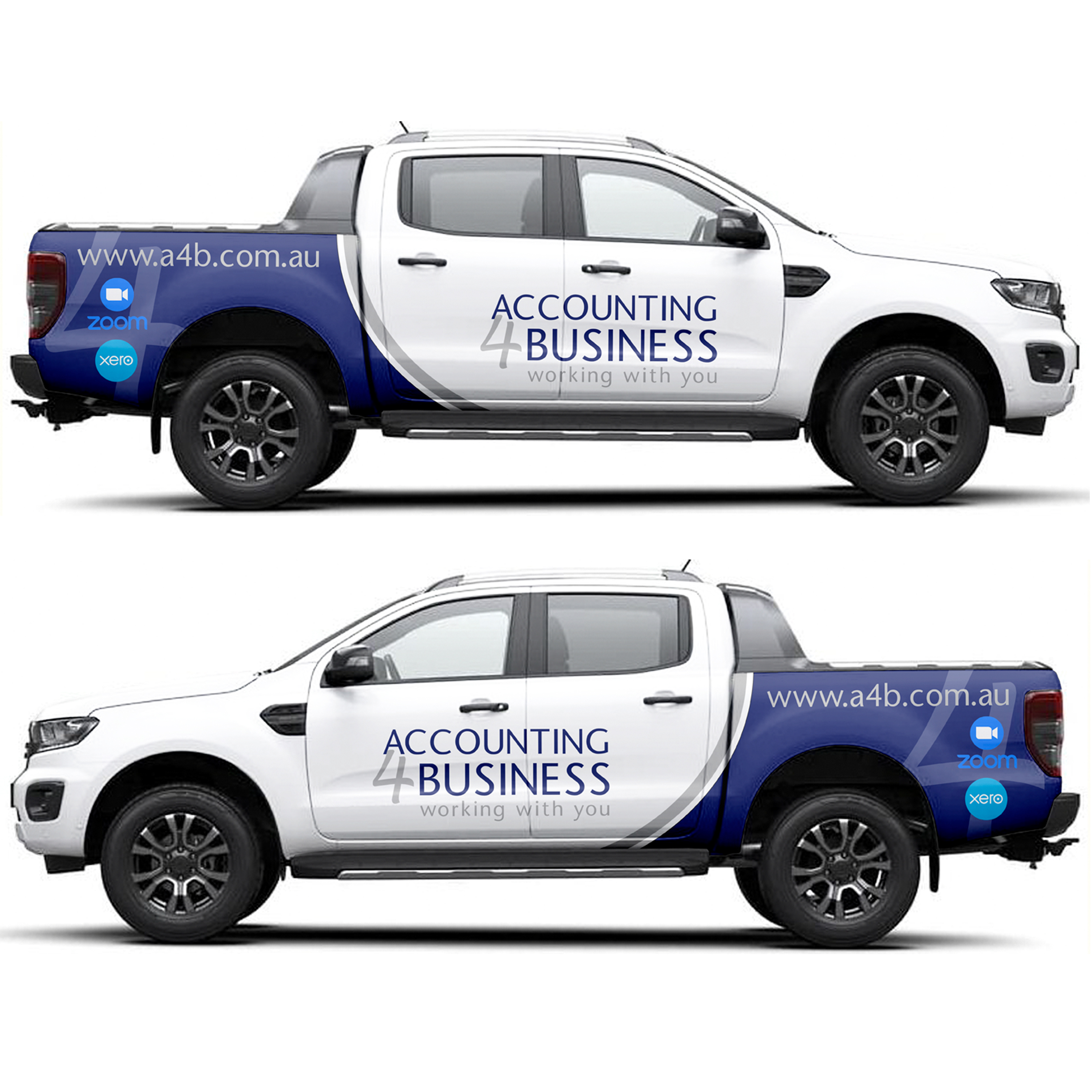 Design de Covering de Véhicule par MAKE ME THE WINNER pour Accounting 4 Business | Design #27689224