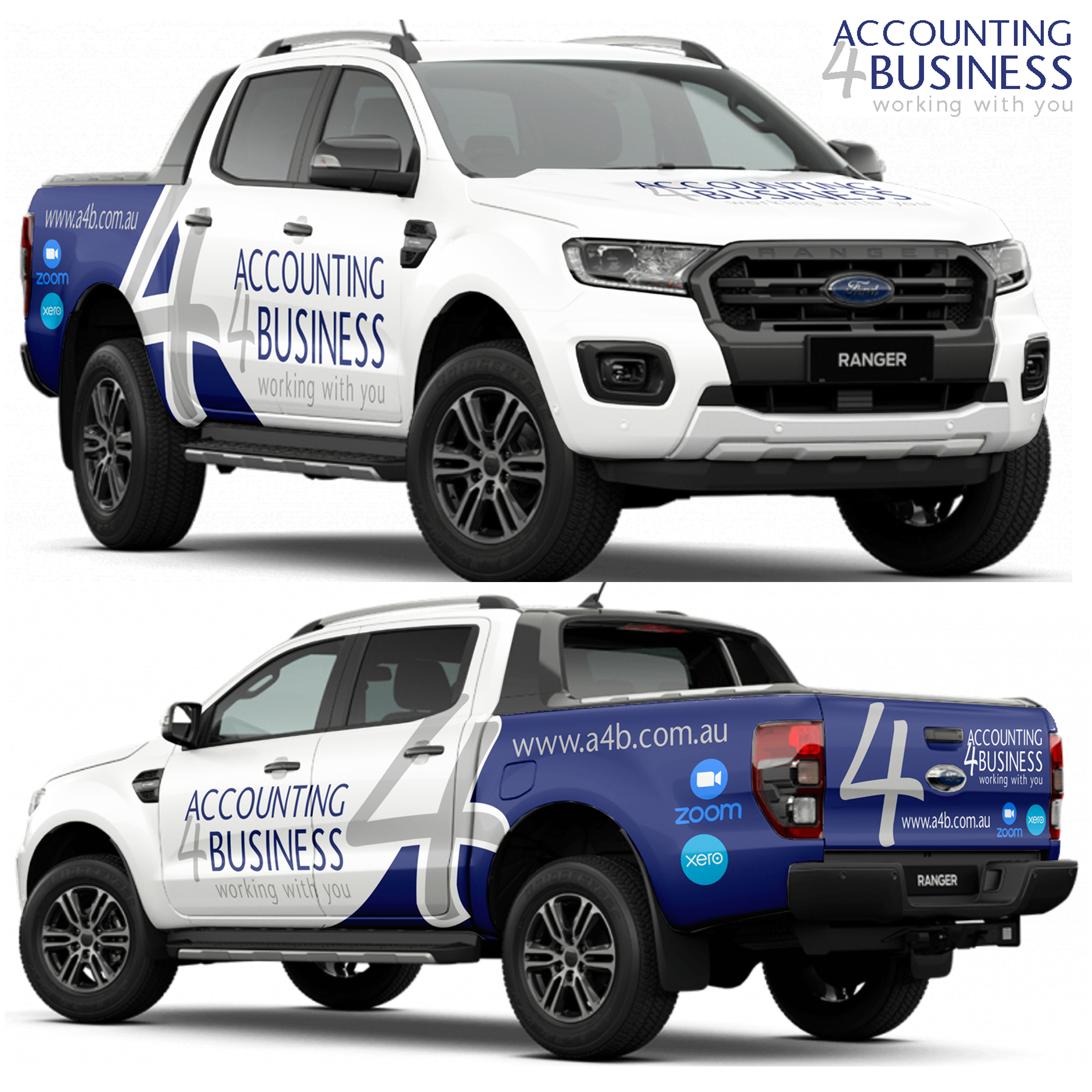 Car Wrap-Design von MAKE ME THE WINNER für Accounting 4 Business | Design #27692086