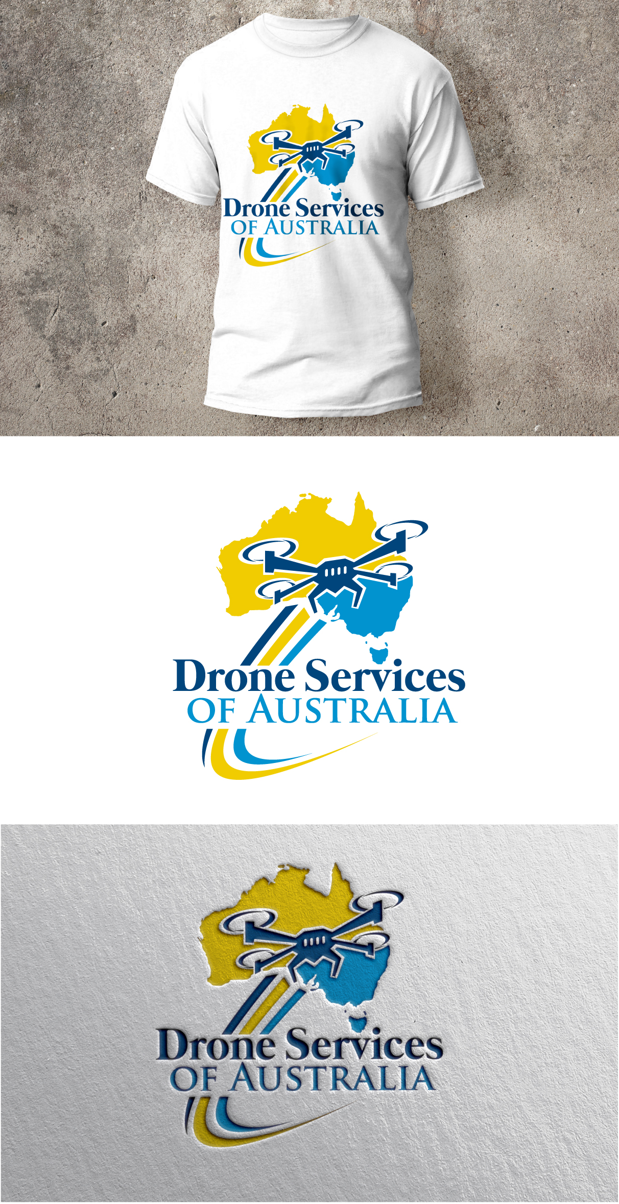 Diseño de Logo por blue eye para Drone Services Of Australia | Diseño #27680359