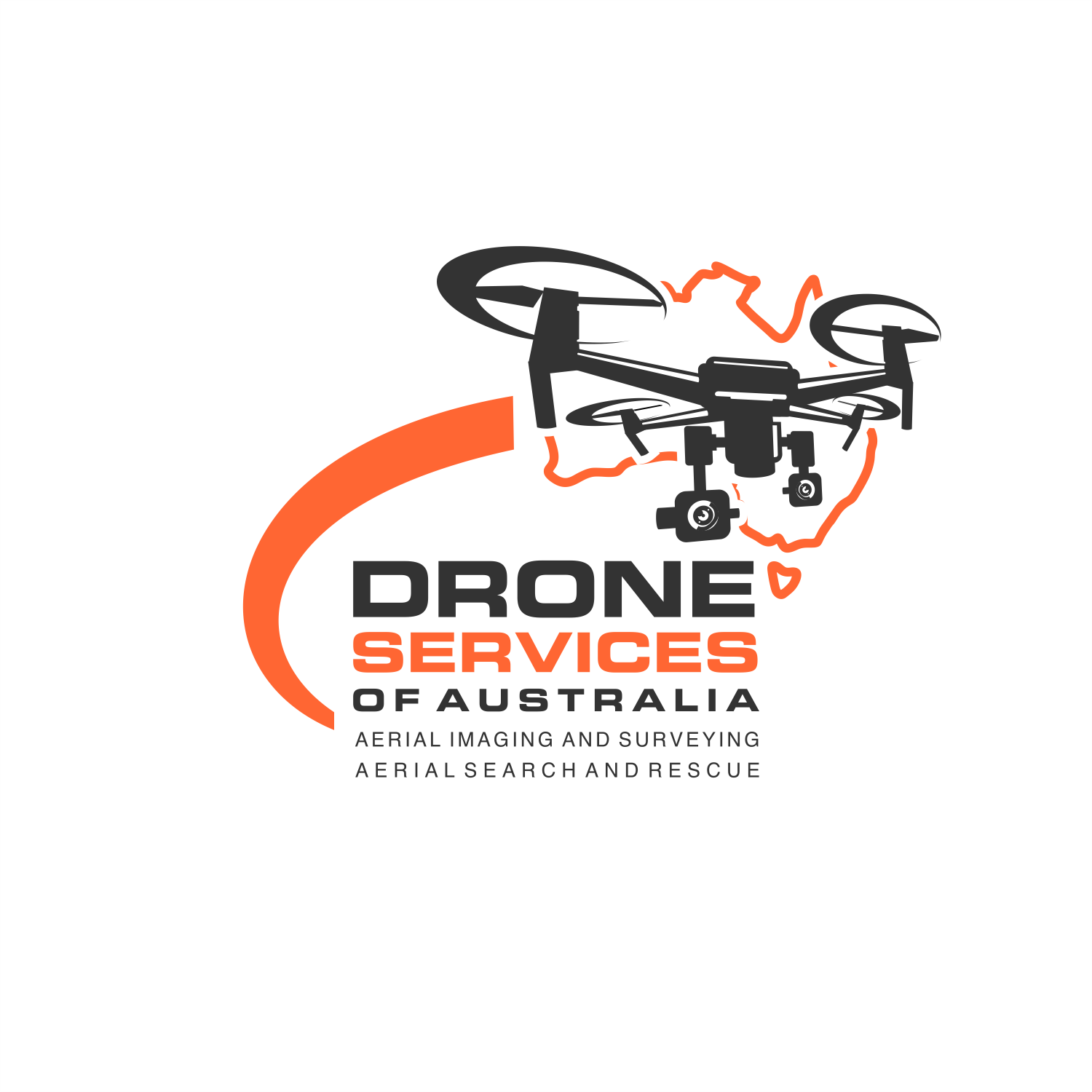 Diseño de Logo por ThiagoB para Drone Services Of Australia | Diseño: #27680363