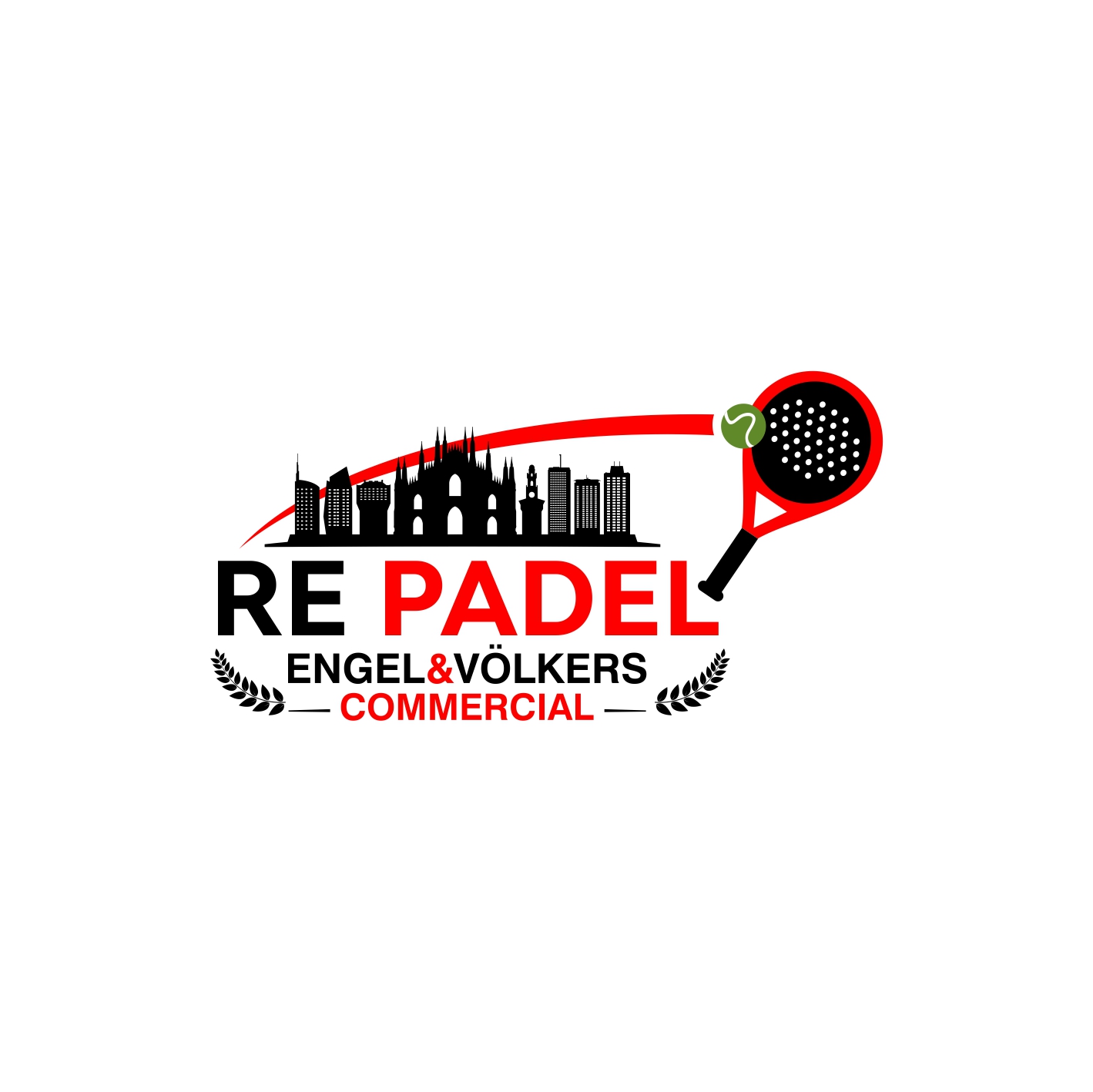 Logo Design by Rifdah1999 for Immocomm (Engel & Voelkers Commercial Milano) | Design: #27683193