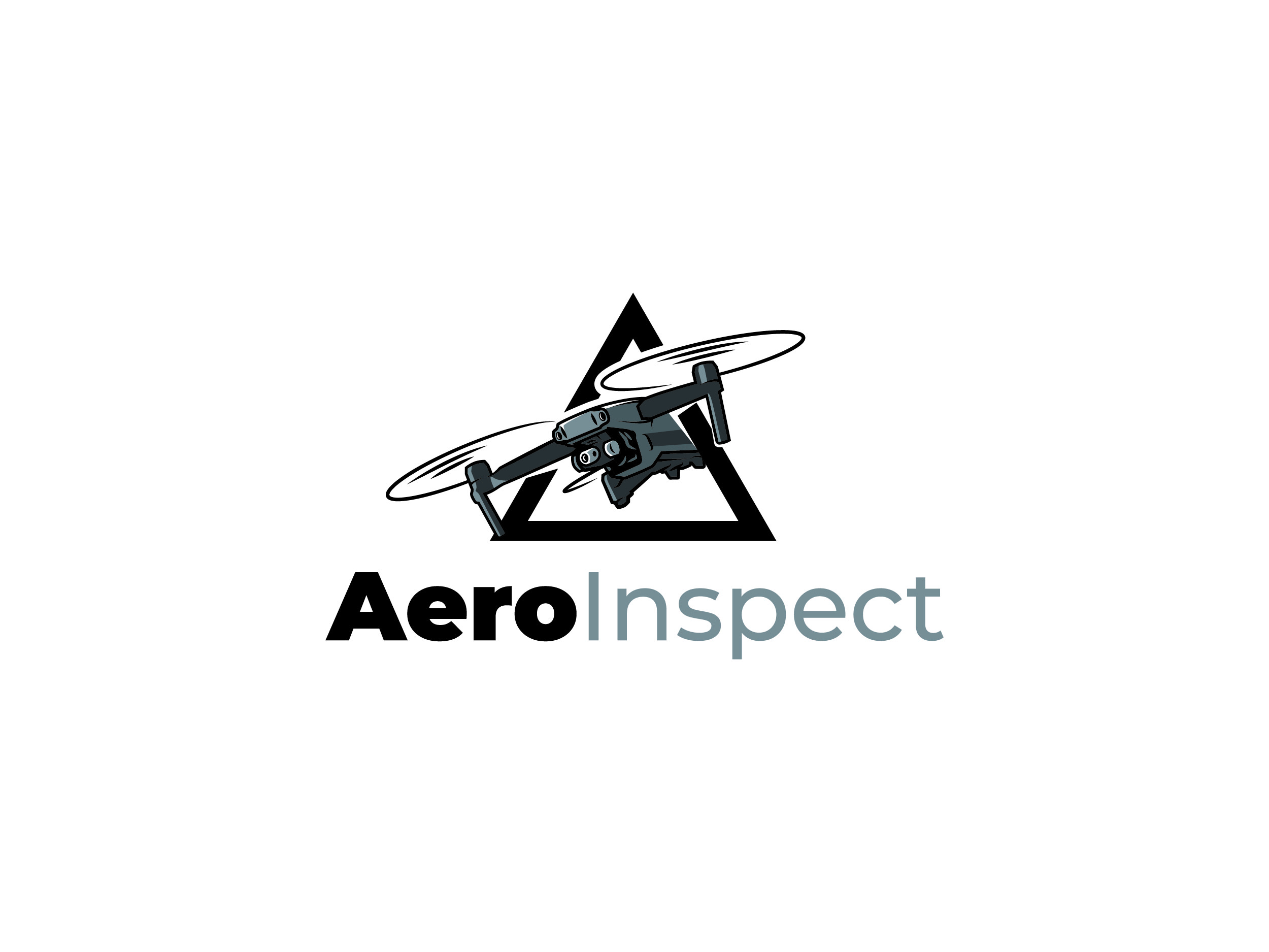 Logo Design by Kornelius - Lahalah for AeroInspect | Design #27686330