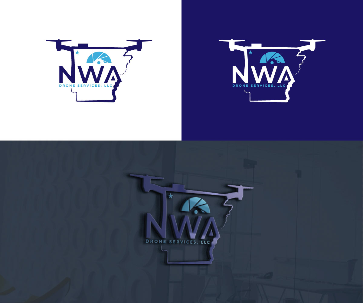 Logo Design by RS_Design for NWA Drone Services, LLC | Design #27696684