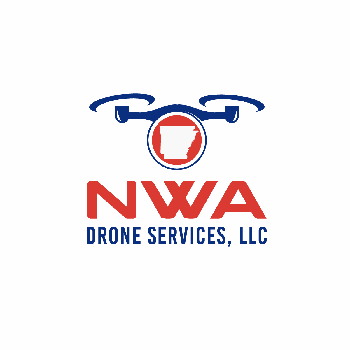 Logo Design by creative.bugs for NWA Drone Services, LLC | Design #27687067