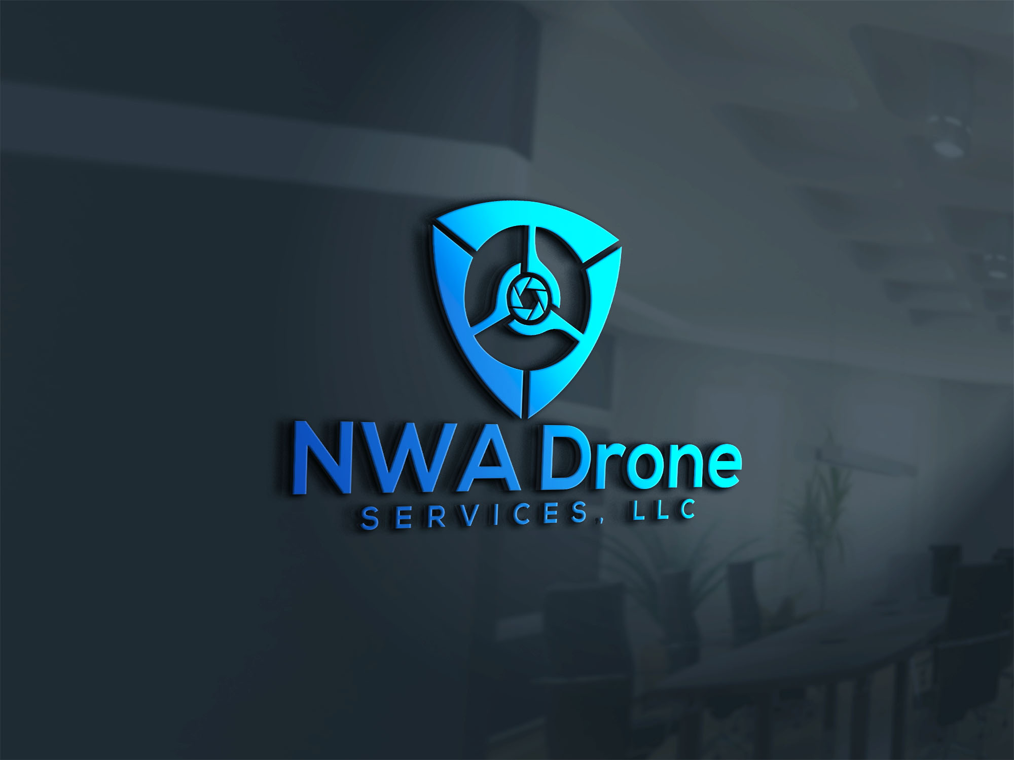 Logo Design by adnan001 2 for NWA Drone Services, LLC | Design #27696294