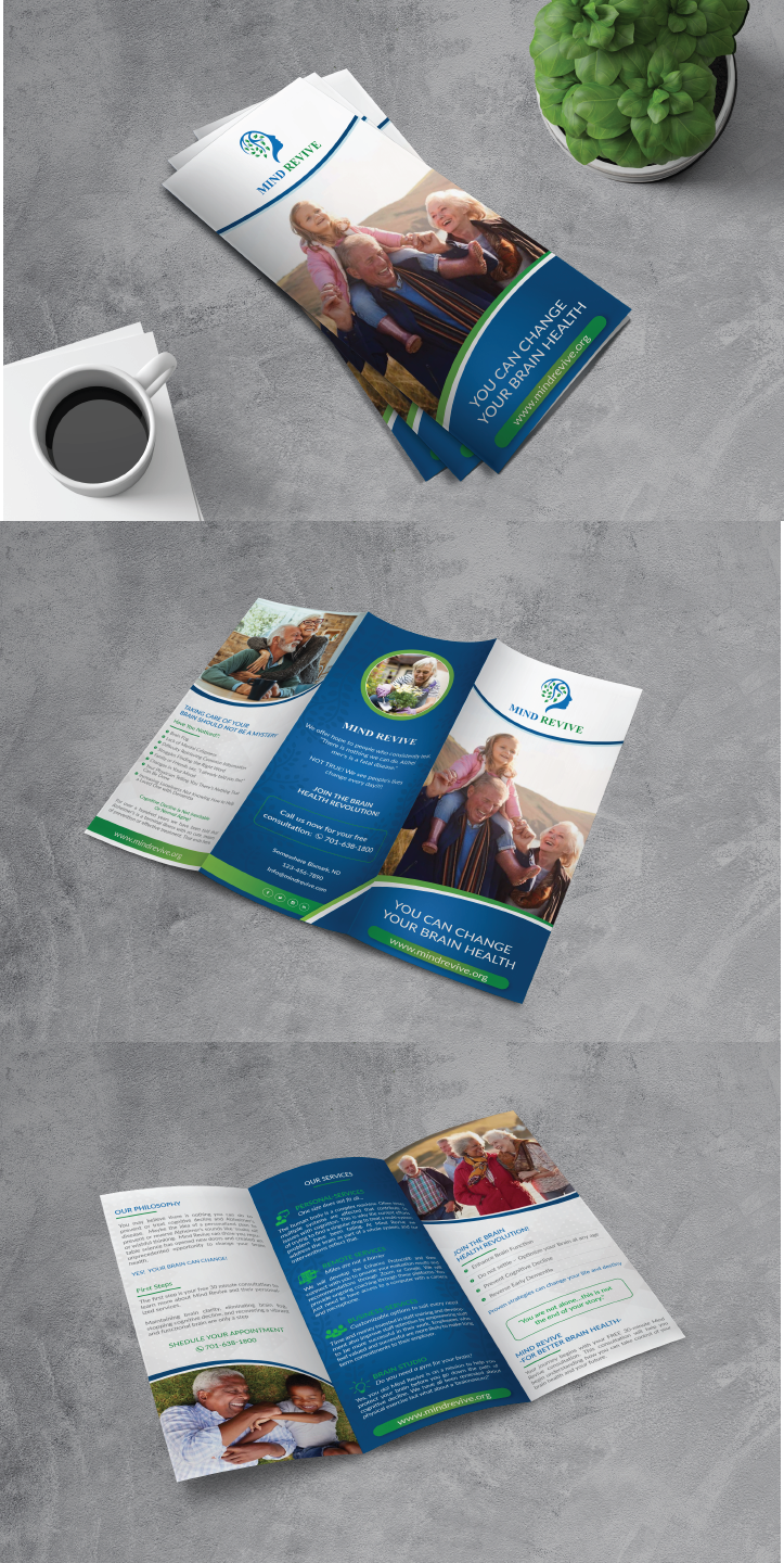 Brochure Design by alex989 for The Bernstein Group | Design #27698205