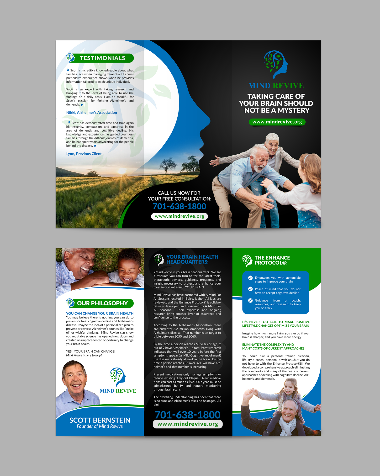 Brochure Design by chandrayaan.creative for The Bernstein Group | Design #27697968