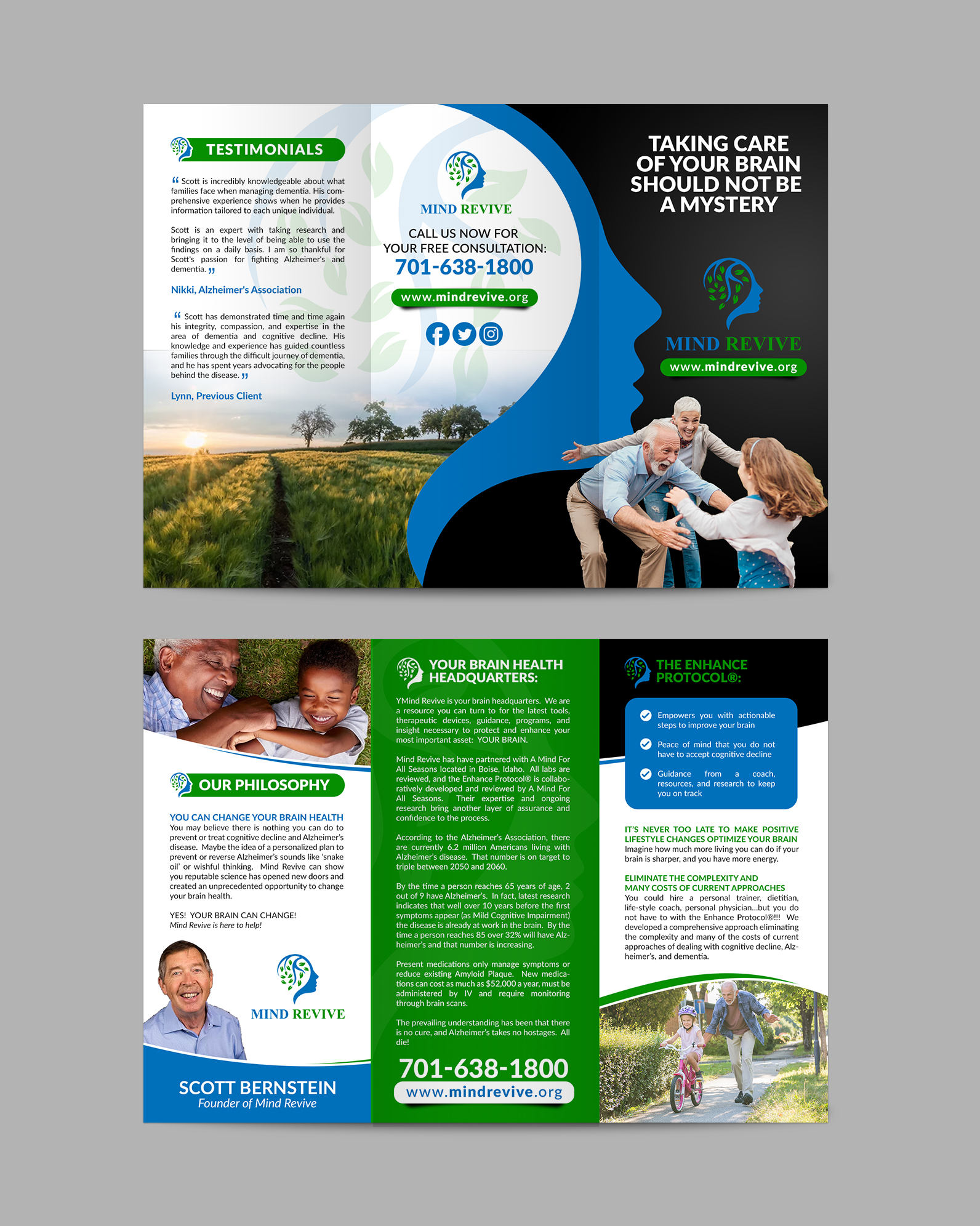 Broschüren-Design von chandrayaan.creative für The Bernstein Group | Design #27697969