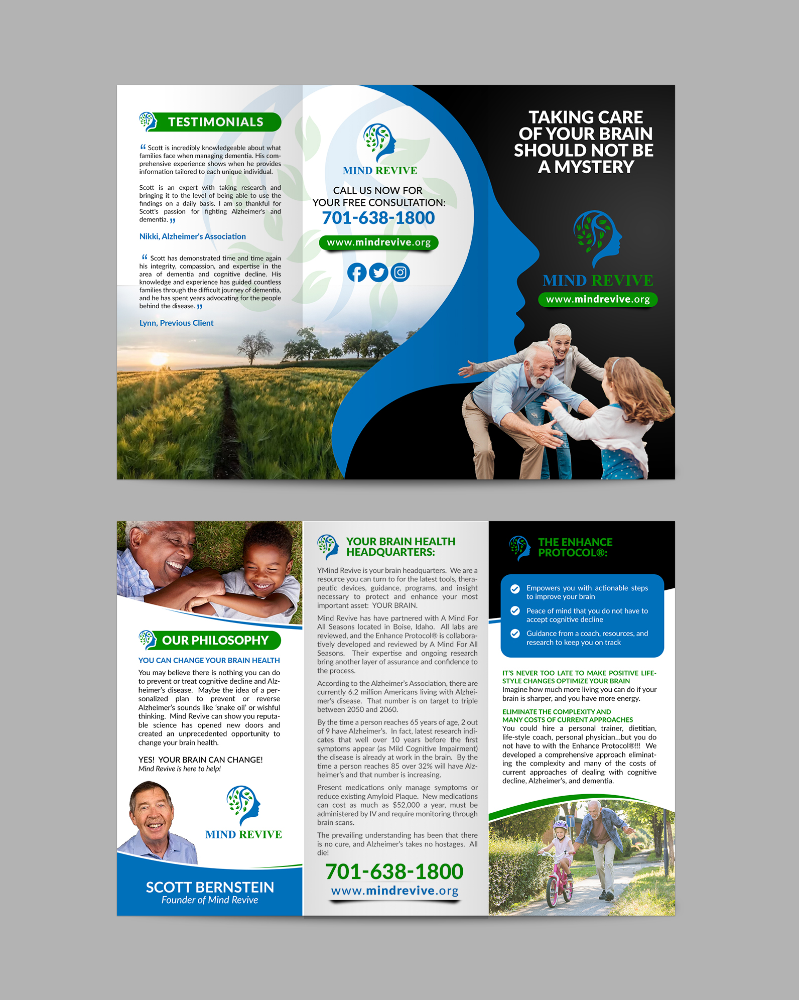 Broschüren-Design von chandrayaan.creative für The Bernstein Group | Design #27703501