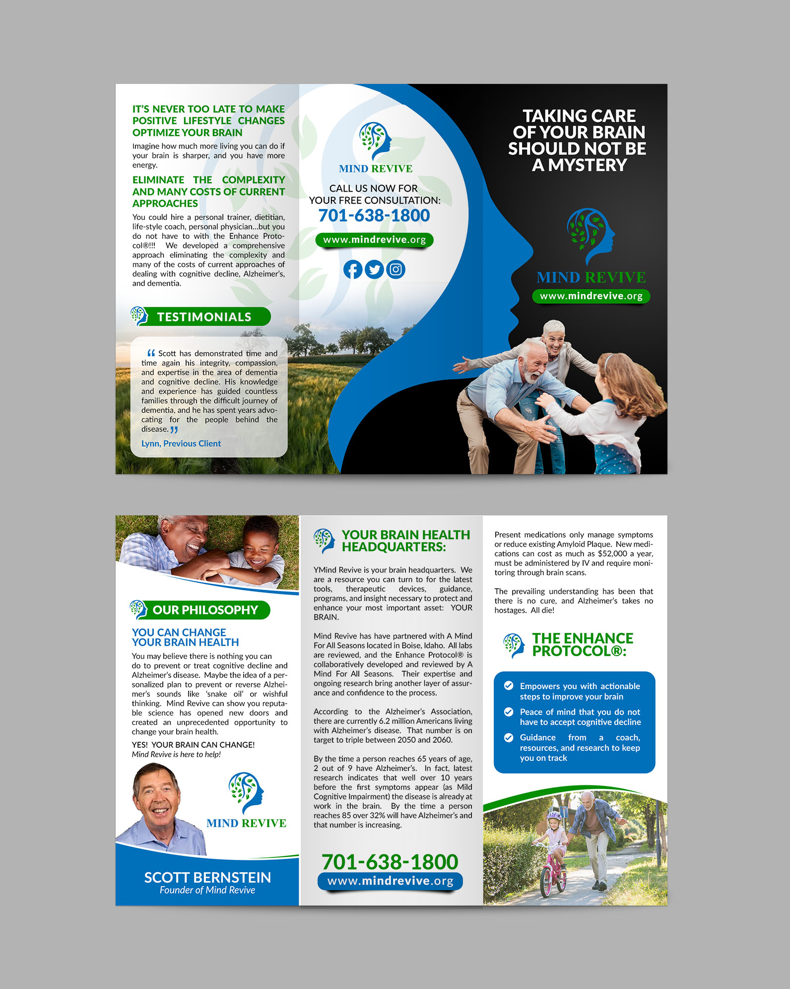 Brochure Design by chandrayaan.creative for The Bernstein Group | Design #27704137