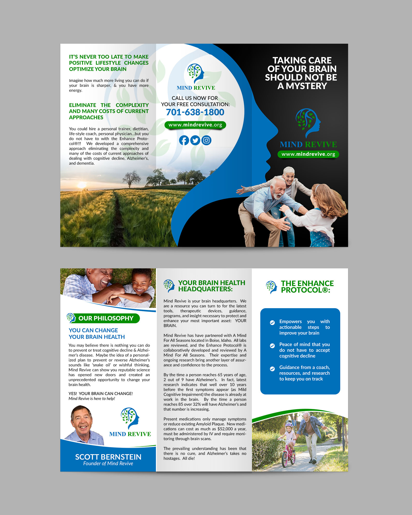 Broschüren-Design von chandrayaan.creative für The Bernstein Group | Design #27708468