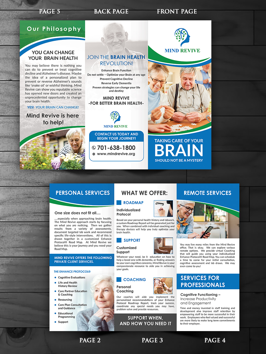 Brochure Design by innovative earth for The Bernstein Group | Design #27691015