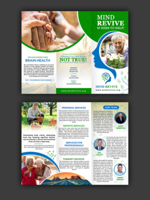 Brochure Design by n214008 for The Bernstein Group | Design: #27737742